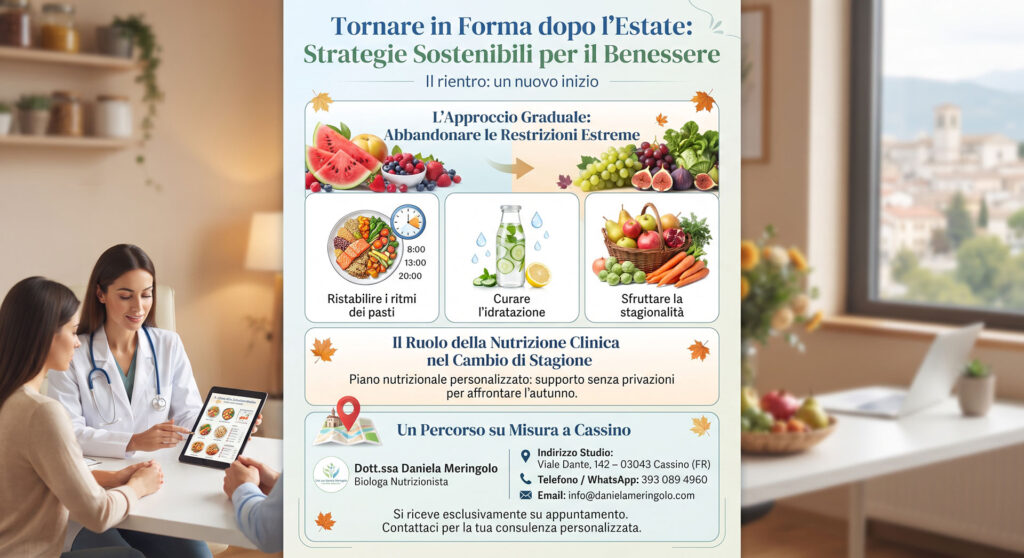 Come tornare in forma dopo l'estate: strategie efficaci e sostenibili in forma dopo l'estate